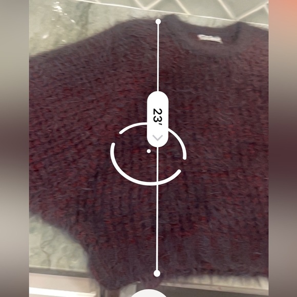 Urban Outfitters Women's Grey and Burgundy Sweater Small/Petite - Picture 11 of 11